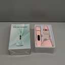 Foil Shaver & Bikini Trimmer for Women, Painless Waterproof Electric Razor Remover for Leg, Body, Armpit & Facial Hair, Cordless with Ceramic Blade,USB Charging Dock, Travel Size, Gifts for Her, Pink