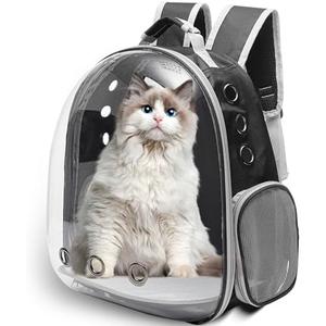 Astronaut Window Dog Cat Carrier Breathable Transparent Backpack Pet Travel Bag