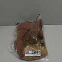 Plush Dog Purse Carrier for Small Dogs, Soft Dog Tote Bag with Safety Harness Clip, Cozy Pet Carrier for Dogs Under 15 lbs, Comfortable Dog Shoulder Carrier for Travel, Brown