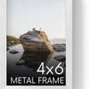 HAUS AND HUES Standalone White Aluminum Frame Set of 1-4x6