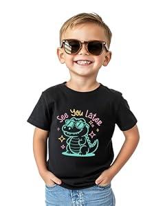 Last Day of School Shirt for Kids Toddler Boys Girls Summer T-Shirts Tops Funny Graphic Tee Short Sleeve 3-8 Years