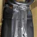 Amazon Basics Double Hammock with 9-Foot Space Saving Steel Stand and Carrying Case, 450 lb Capacity, Oasis Stripe, 110 x 47 x 43 inches