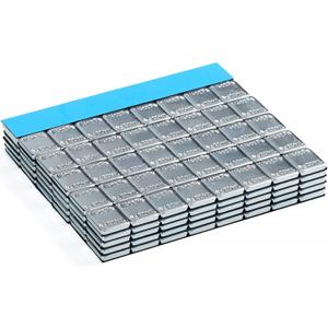 JiiinMiiin Upgraded Wheel Weights 1/4oz, 0.25oz - 240PCS Adhesive Stick on Wheel Weights, 60oz/Box, Perfect for Cars/Trucks/SUVs/Motorcycles (Chrome)