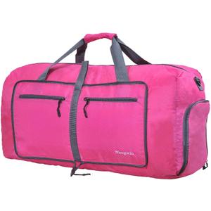 Woogwin Travel Duffel Bag Large Foldable Waterproof Overnight Bag for Beach Swim Bags Pool Sports Gym