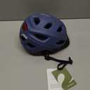 Retrospec Lennon Adult Bike Helmet with LED Safety Light Adjustable Dial & Removable Visor - Adjustable Bicycle Cycling Helmet for Men & Women (One Size, Matte Navy)