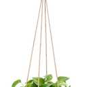 Ceramic Hanging Planter Mosaic Hanging Flower Pot Small Plant Pot for Indoor Plant Garden Decor Disco Ball Planter with Drainage Square Blue