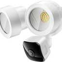 Floodlight Camera Wired, 3K UHD Outdoor Security Camera with 2200-Lumen Motion-Activated Lights, Color Night Vision, 105dB Siren, IP65 Waterproof, Works w/Alexa,2-Way Audio