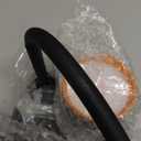 KAiSnova Desk Lamp for Office Home, Gooseneck Desk Lamp with Wireless Charger, Touch Table Lamp with USB C+A Charging Ports, 5 Colors Dimmable Bedside Reading Lamp for College Dorm Room Black