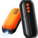 AI Hand Warmers Rechargeable 2 Pack - 6000mAh Electric Hand Warmer with LED Lights, 5-Temp Smart Control, Portable Pocket Heater, Gifts for Christmas, Outdoor, Hunting, Golf, Camping Accessories (Classic)