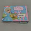 12PCS Pre Filled Easter Eggs Gifts for Kids with Transforms into Princess Toys Easter Basket Stuffers Easter Eggs Hunt Easter Party Favor Prize Classroom Rewards Toys for Girls (Blue)