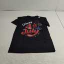 Happy 4th Of July Cool Independence Day Patriotic American T-Shirt, Fit Type: Men, Medium