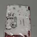 Artoid Mode Red Black Buffalo Plaid Snowman Xmas Trees Christmas Kitchen Towels Dish Towels, 18x26 Inch Daily Seasonal Winter Decoration Hand Towels Set of 4