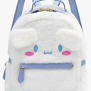 Blue Kids Backpack, Kawaii Stuff Plush Backpack, Adorable Bag Handbag for Girls Kids Fans Birthday Present School Supplies