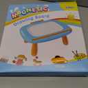 Toddlers Toys Ages 1-3, Magnetic Drawing Board, Doodle Board Pad Learning and Educational Toys for 18 Months Baby, 1-3 Yr Kids Birthday Gifts - Blue