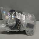 Glowing Witch's Cauldron Set, Easy DIY Light-Up Bubbling Cauldron With Clear Ornaments, Halloween Party Indoor Prop Decor (Black)