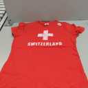Switzerland Apparel for Swiss Retro Vintage Design Lover T-Shirt, Size: Small