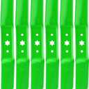 6 Pack Mower Blade Replaces OEM 942-05052A 742-05052A Compatible with 50 Inch Deck, MTD, Cub Ca det, Troy-Bi lt Medium Lift Mower Blade