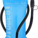 UTOBEST Hydration Bladder, TPU Water Bladder, Water Bladder for Hiking Backpack, BPA Free, Wide Opening, Leak-Proof, Water Reservoir for Hiking Cycling Camping Running (Blue-1.5L)