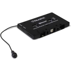 Aluratek Universal Bluetooth Audio Cassette Receiver, Rechargeable Battery, Premium Car Audio, Up to 8 Hours Playtime, Audio Receiving up to 33 Feet
