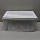 Kiss Core Upgrade Bread Slicer for Homemade Bread with Bread Box, Bread Slicing Guide Adjustable Width, Foldable and Compact Cutting Guide with Crumb Tray, Suitability for Homemade Bread, Bagels, Cakes