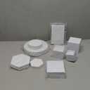 10PCS Product Photography Props Waterproof Hard Foam Props for Photoshoot (White)