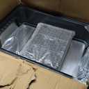 XXL Stainless Steel Litter Box with Lid, 28" Lx20 W Extra Large Cat Litter Boxes for Big Cats, Jumbo Metal Litter Box with Footboard & Scoop,Anti-Leakage,Non-Sticky,Odorless,Easy to Clean