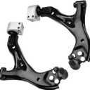 2PCS Front Lower Control Arms With Ball Joints Assembly for Chevy Equinox 2005-2009 for Pontiac Torrent 2006-2009 for Saturn Vue 2002-2007 Suspension Kit K621129 K621136