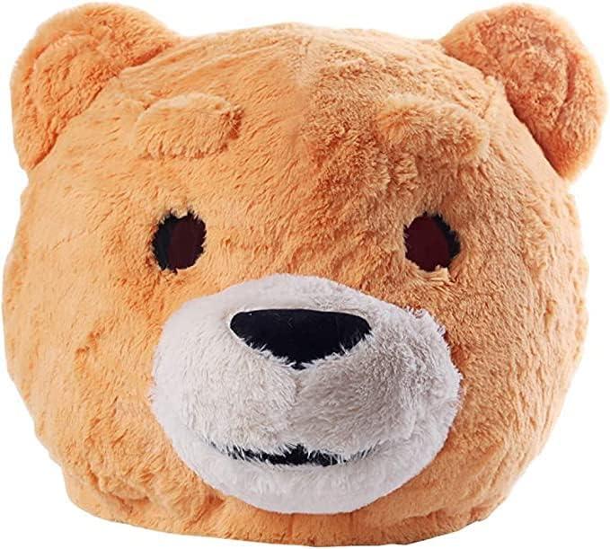 Plush Teddy Bear Head Mask Birthday Party Cosplay Dresses