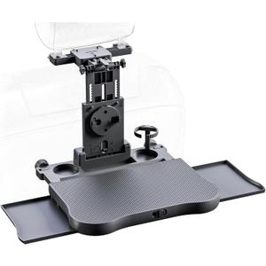 Car Steering Wheel Tray Back Seat Tray,Extension Steering Wheel Desk Car Food Eating Tray Table,Car Laptop Desk with Phone/Tablet/Cup Holder for SUVs,Trucks & Vans