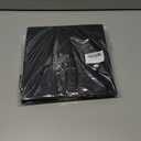 2 x FtyFty Unisex Adult Matte Graduation Cap with Tassel Year Charm (Black)