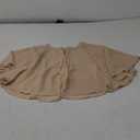 Women's Soft Chiffon Shawl Wraps Shrug for Evening Dress Wedding Cape Bolero Flapper Cover Up (Champagne)