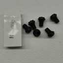 Honoson 6 Pieces Wine Stopper Resealable Pump Vacuum Silicone Saver Practical for Kitchen Supplies Bottle Tools (Black)