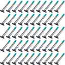 BBTO 50 Packs Tyre Tread Depth Gauge Color Coded Tire Depth Gauge Tool Tire Tread Accurate Measurement Tools, Green