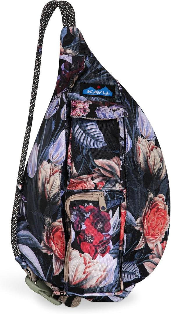 KAVU Mini Rope Sling Backpack (One Size, Winter Bliss)