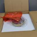 Gold Ceiling Light Fixture Flush Mount Light Fixture with Milk Opal Glass Shade for Living Room