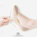 KEEYOYOBE No Show Socks for Women, Ice Silk and Cotton Blend, Non-Slip Silicone, Multi-Color (US, Numeric, 5, 8, Regular, Regular, 6, Nude)