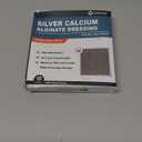 Ceeport Ag Silver Calcium Alginate Wound Dressing Pads, 4''x4'' Patches, 10 Individual Pack, Soft Silver Dressings for Wound Care, Gentle Highly Absorbent Dressing, Non Stick Gauze Pads for Wounds