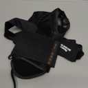 Dr. Brace Breathable Ankle Brace For Sprained Ankle, Slim Fit. Unique Multi-Function Removable Stabilizer- Quick Lace Up Ankle Support for Women Men, Easy to use for Injury, Sprain, Sports (Black, Medium)