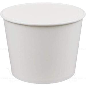 Tabletop king 5 lb. White Disposable Paper Ice Bucket - 25/Pack