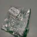 5Pcs 925 Sterling Silver Slider Pendant Clasp for Necklace with Open Loop, Easy Bails for Jewelry Making, Charm Clasp Connector for DIY Craft (Made in Italy)