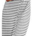 Women Casual Sleeveless Striped Tank Midi Dresses Spring U Neck Bodycon Dresses T Shirt Summer Dress Size M
