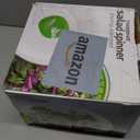 Farberware Easy to use pro Pump Spinner with Bowl, Colander and Built in draining System for Fresh, Crisp, Clean Salad and Produce, 6.6 quart, Green