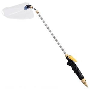 Retractable Sprayer Wand with Drift Guard Shield - Prevents Droplet Drift for GardeningSprayer Accessory, Nozzle with Guard (Small Drift Guard, 1)