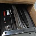 Lippert Radius 24" Double Manual RV Step Assembly, 8" Rise, 300 lbs. Anti-Slip Steps, Compact One-Hand Expand or Collapse, Black Powder Coat, Travel Trailers, 5th Wheels, Campers - 432682