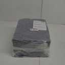 Outdoor/Indoor High Back Chair Cushion, Waterproof Outdoor Rocking Chair Cushion with Ties, Tufted Replacement Seat Cushions for Outdoor Furniture, Blue (1 Pack)