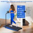 Portable Walking Pad Treadmills for Home with Handle Bar & Incline
2026 Upgrade Compact Walking Treadmill with Handles, 3.0HP Walking Pad for Exercising, 0.6-7.6MPH, 350LBS