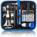 EasyTime Beginners Watch Repair Kit: 149PCS Watch Tools with Manual for Link Removal and Battery Replacement - 108 Spring Bars for Strap Adjustment, Gift for DIY Enthusiasts