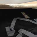 Tall Folding Directors Chair with Side Table 30.71" Seat Height Foldable Camping Chair Bar Stool for Makeup Artist Face Painting with Footrest and Storage Pocket Supports 350LBS (Black)