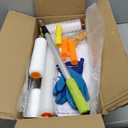 Self Leveling Cement Tool Kit,Epoxy Flooring Tool Kit,Self-Leveling Rake,Spike Shoes for Epoxy Flooring,Floor Leveling Tools,Spike Roller for Self-Leveling,23.62~55.12 inch Telescopic Pole