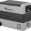 Alpicool T60 Dual Temperature Control 12 Volt Refrigerator 63 Quart Portable Car Fridge Freezer (-4°F~68°F) for Truck, RV, Boat, Camping and Travel